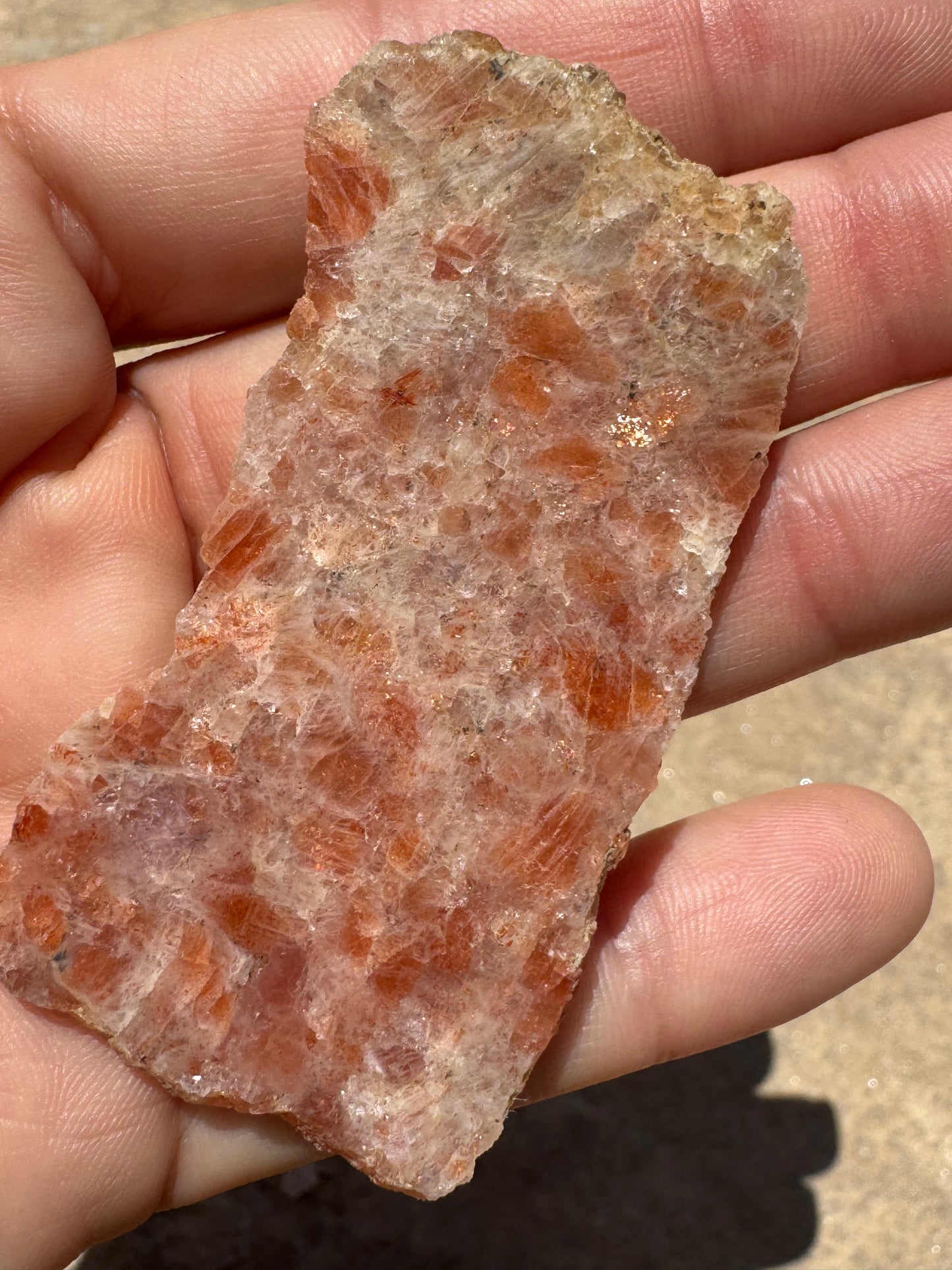 Sunstone Polished Slab 21g