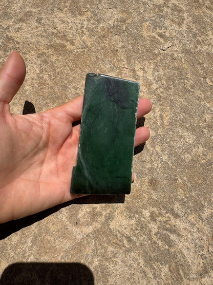 Canadian Nephrite Jade Slab 153g