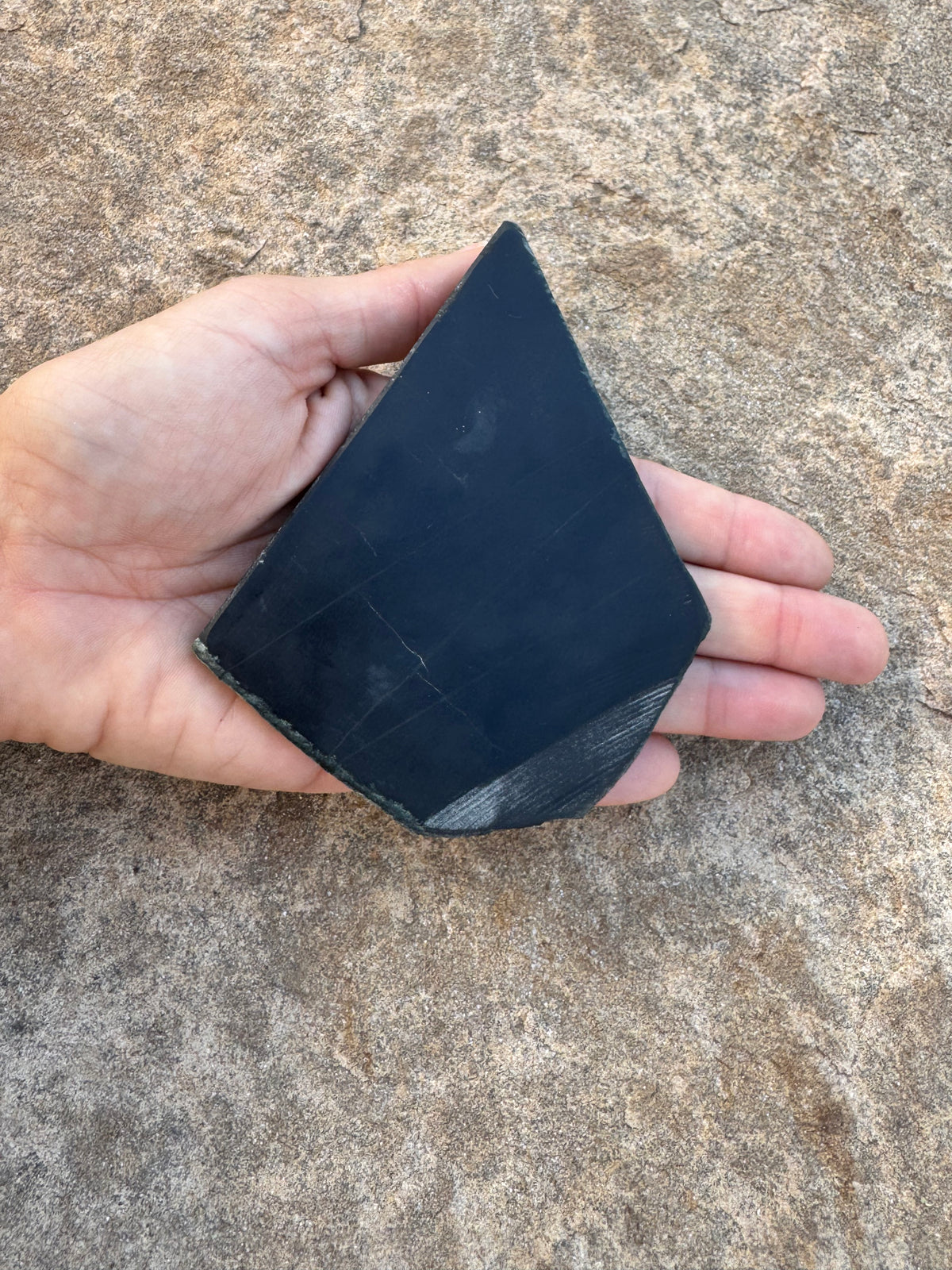 Australian Black Jade Slab 129g