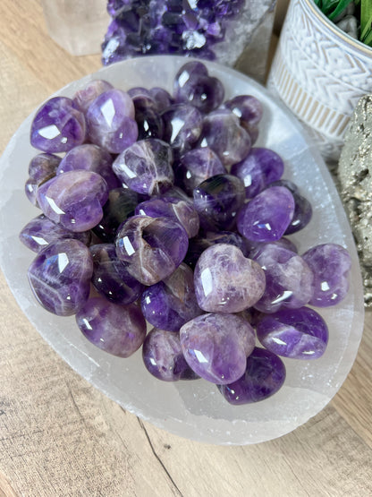 Amethyst Hearts