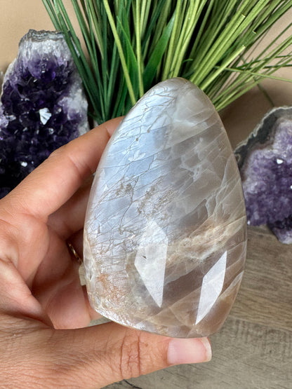 Black Moonstone Freeform 3.5in