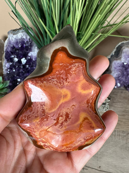 Polychrome Jasper Flame 3.64in