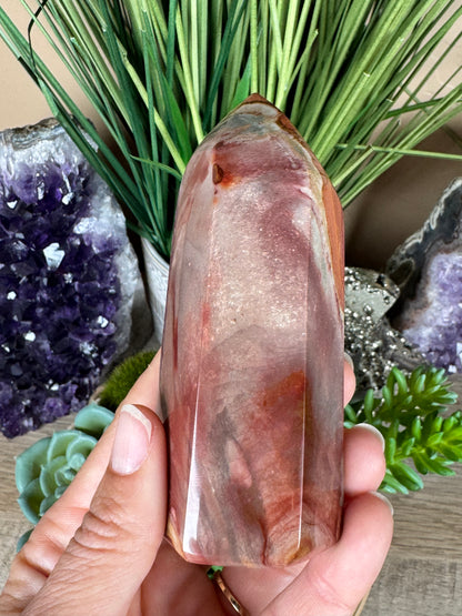 Polychrome Desert Jasper Point 105mm, 4in