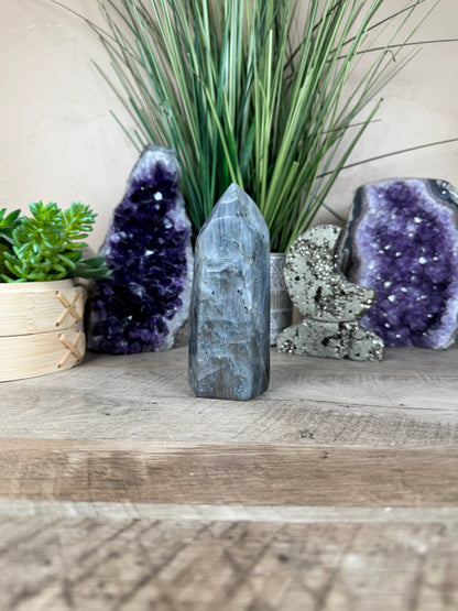 Sunset Labradorite Point 5in