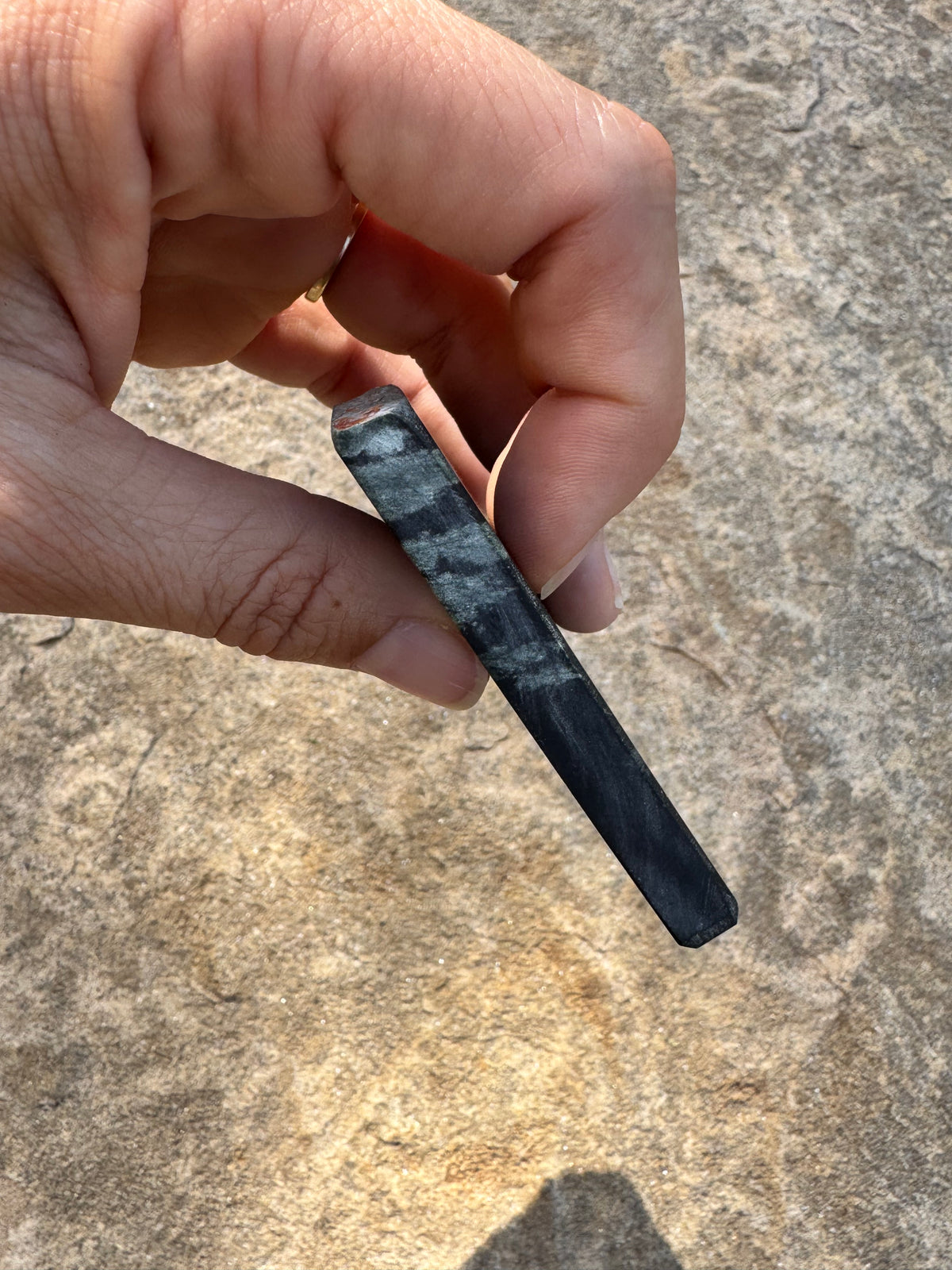 Australian Black Jade Slab 77g