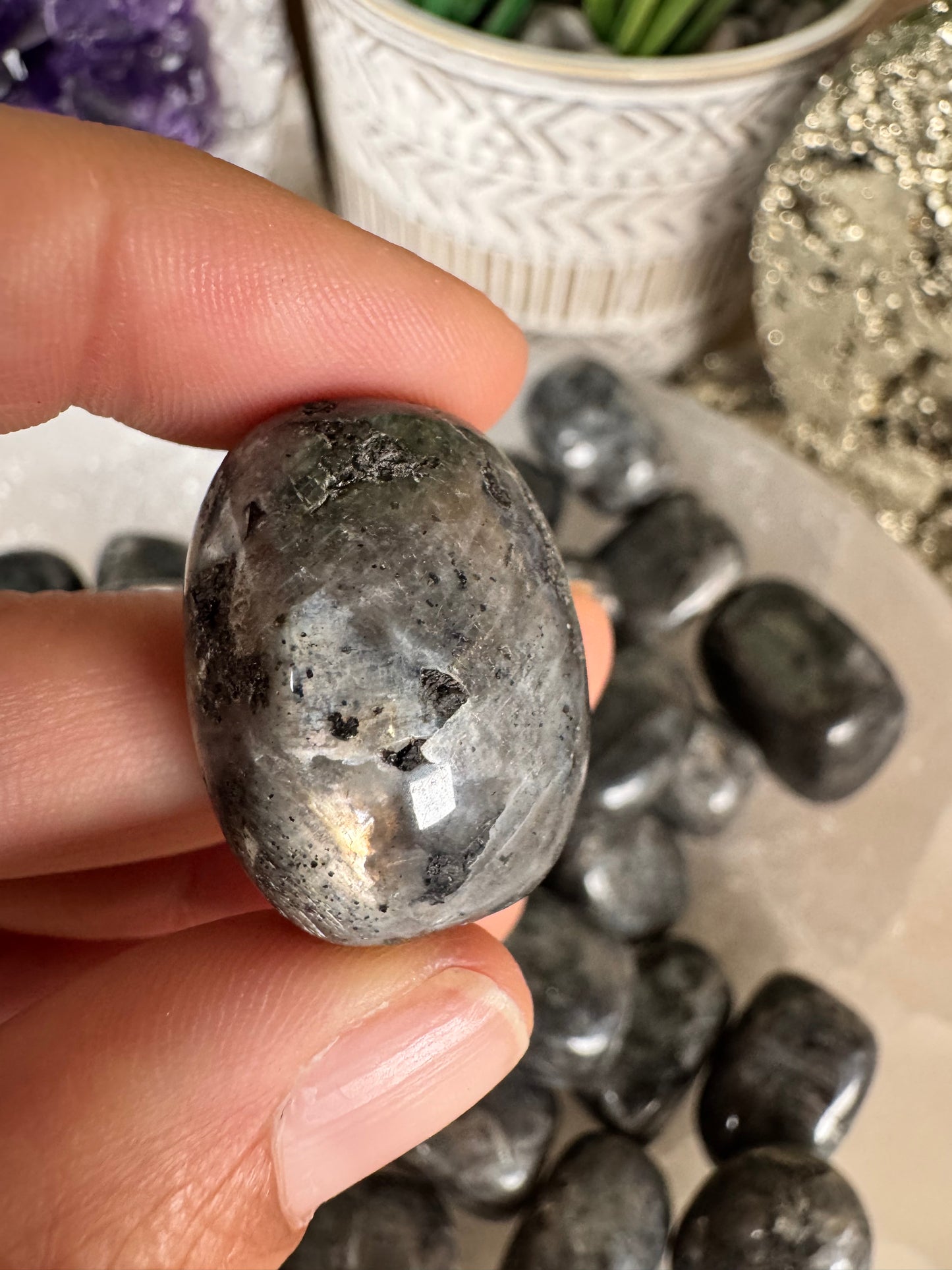 Larvikite Tumble