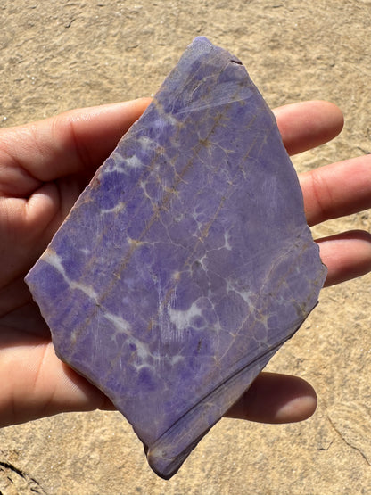 Turkish Purple Jade Slab 167g