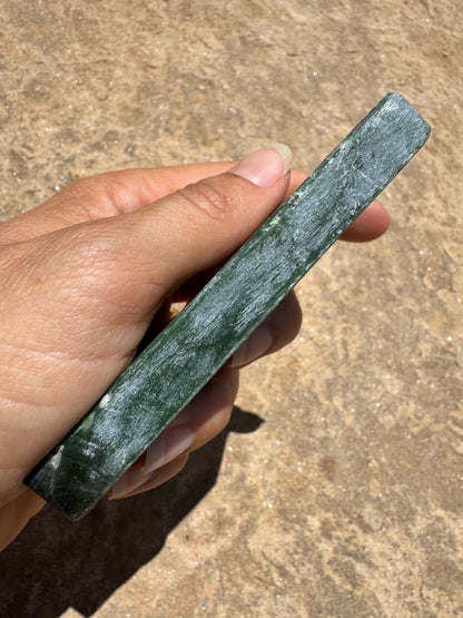 Canadian Nephrite Jade Slab 153g