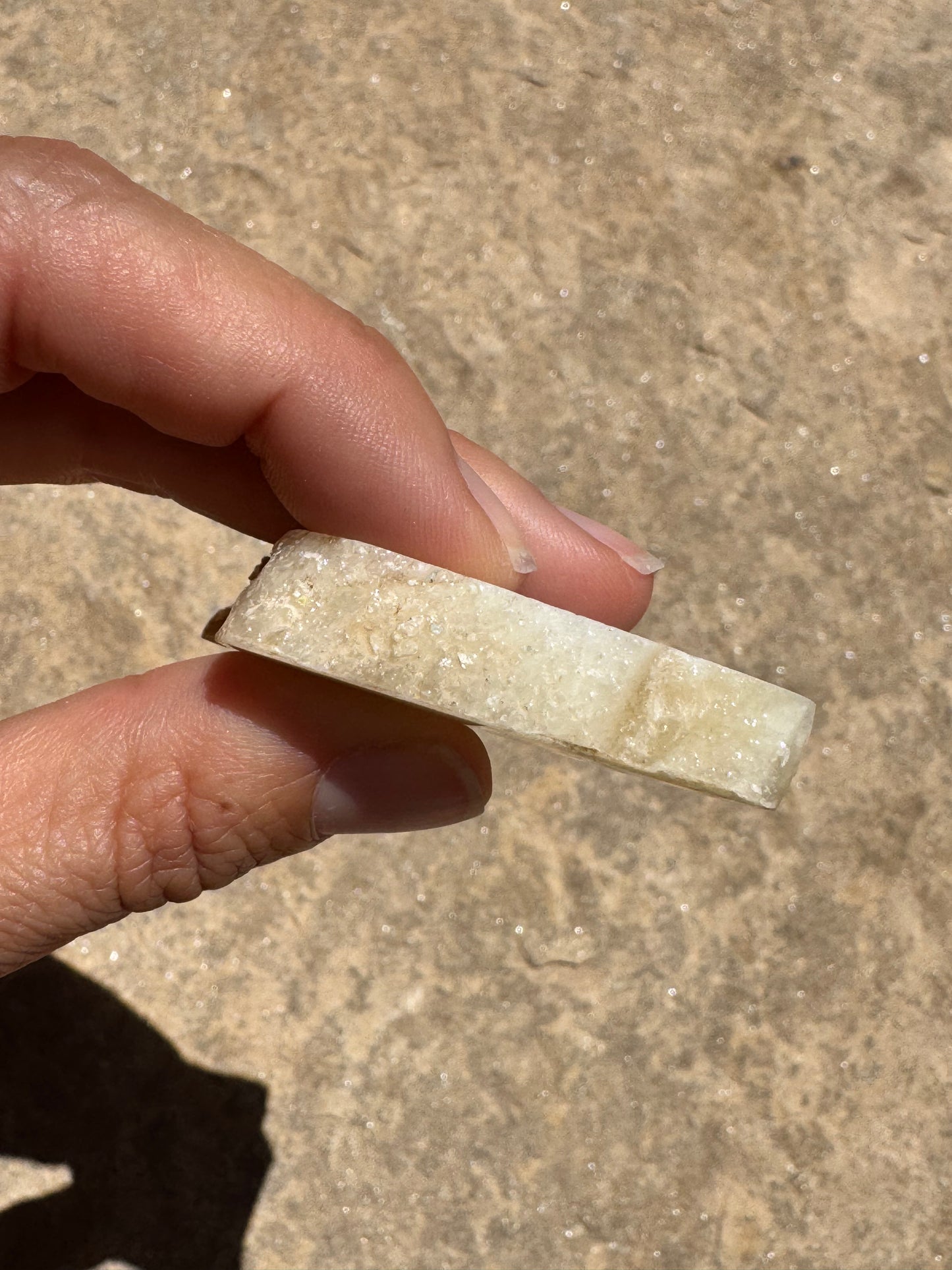 Blue Flash Moonstone Polished Slab 48g