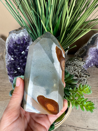 Polychrome Desert Jasper Point 120mm/4.72in