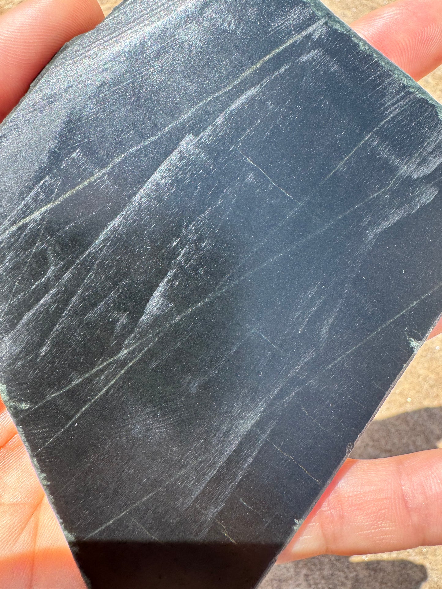 Australian Black Jade Slab 142g