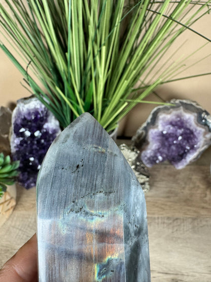 Sunset Labradorite Point 5in
