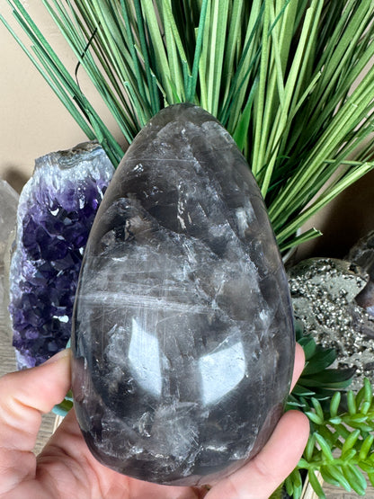 Smoky Quartz Freeform 128mm/5.04in