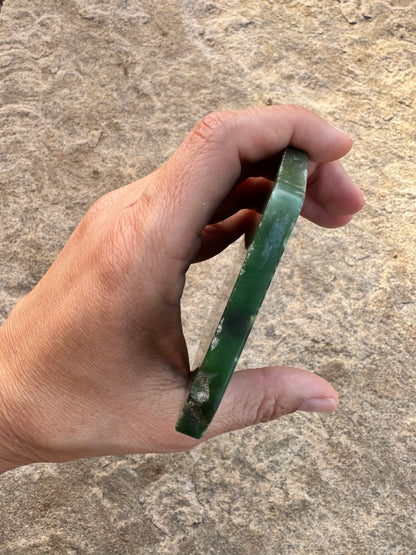 Canadian Nephrite Jade Slab 162g
