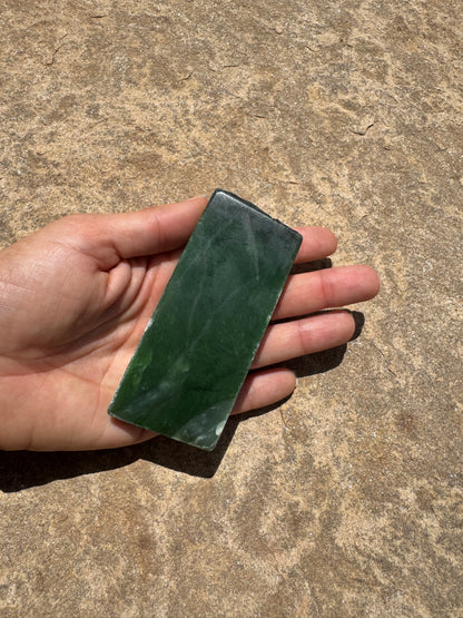 Canadian Nephrite Jade Slab 135g