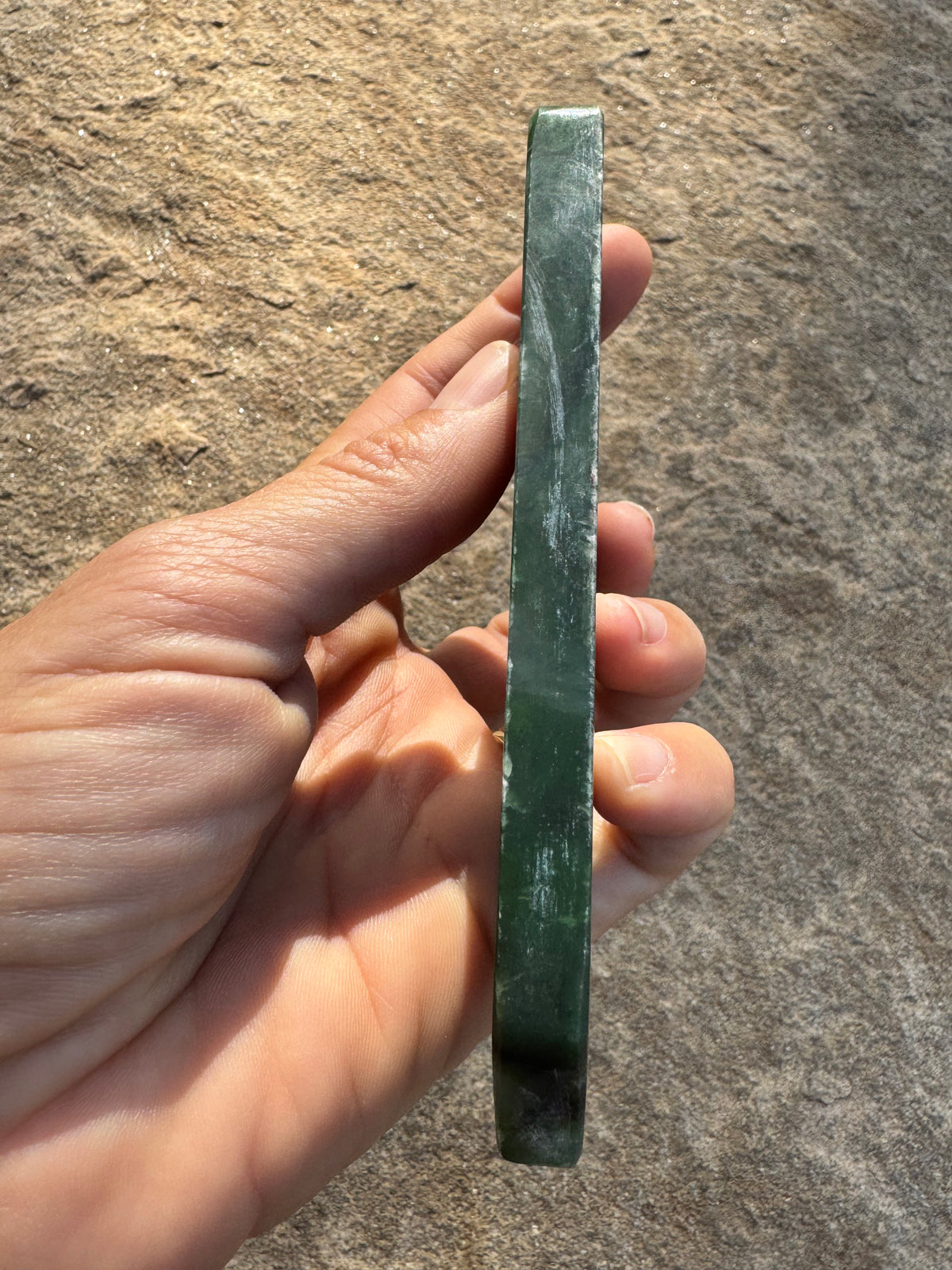 Canadian Nephrite Jade Slab 155g