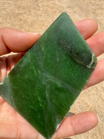 Canadian Nephrite Jade Slab 60g