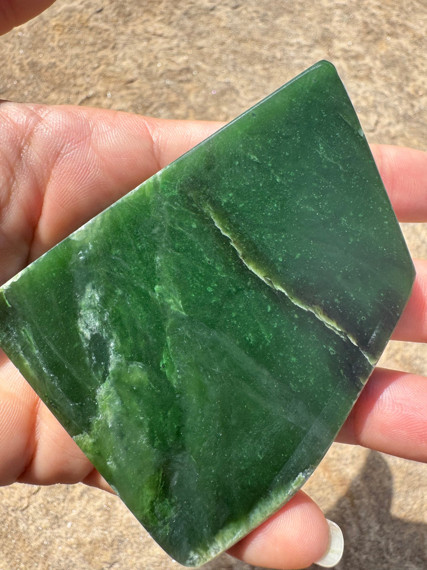 Canadian Nephrite Jade Slab 83g