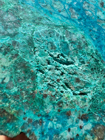 Blue River Chrysocolla Slab 138g