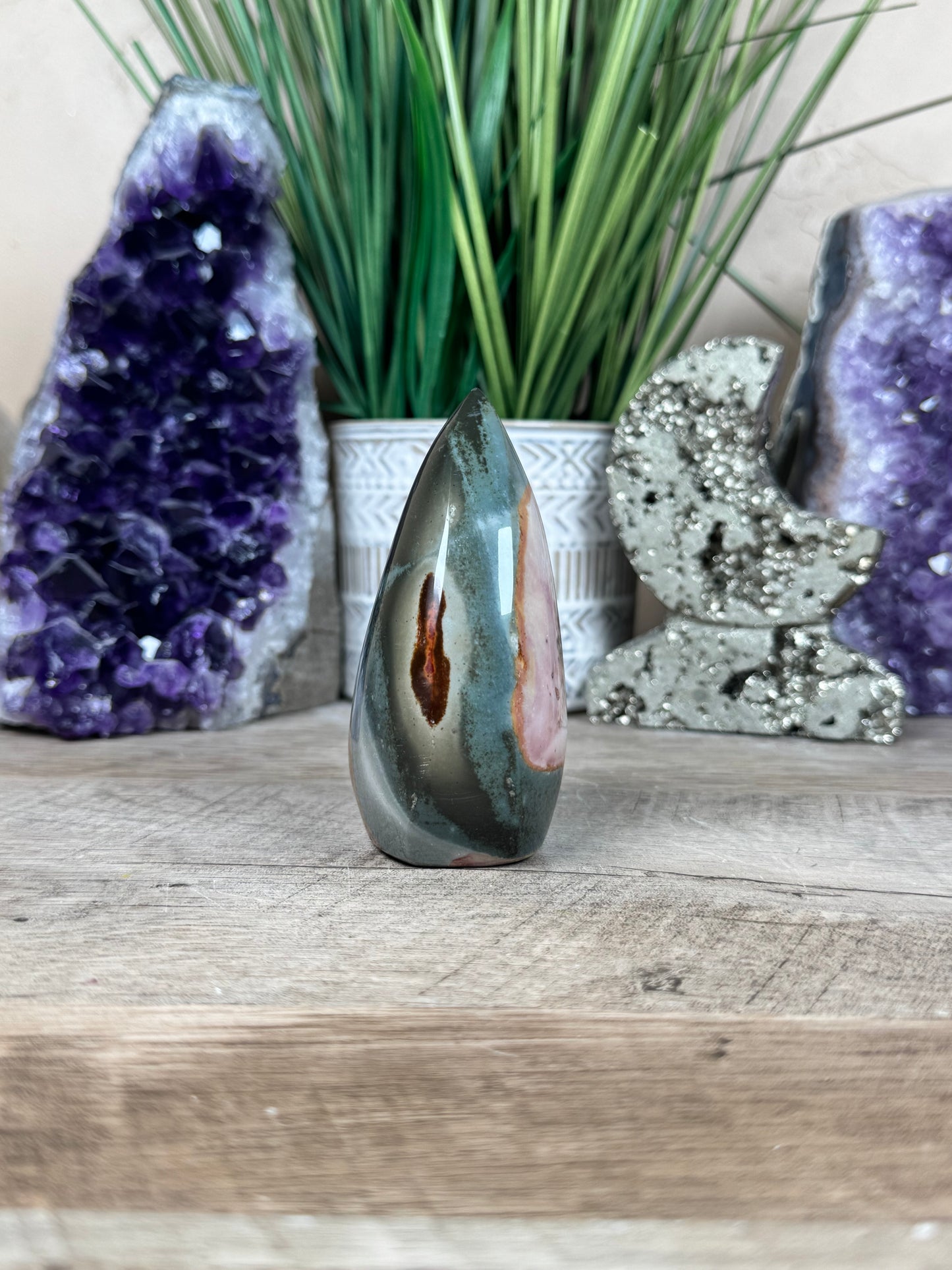 Polychrome Desert Jasper Flame 3.5in