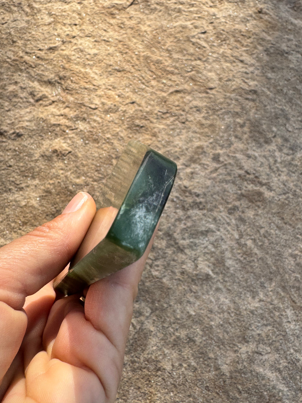 Canadian Nephrite Jade Slab 155g