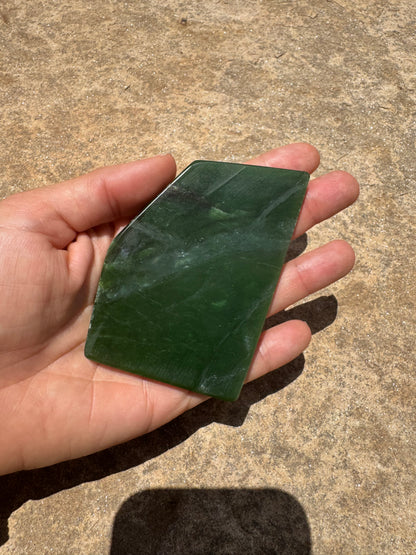 Canadian Nephrite Jade Slab 82g