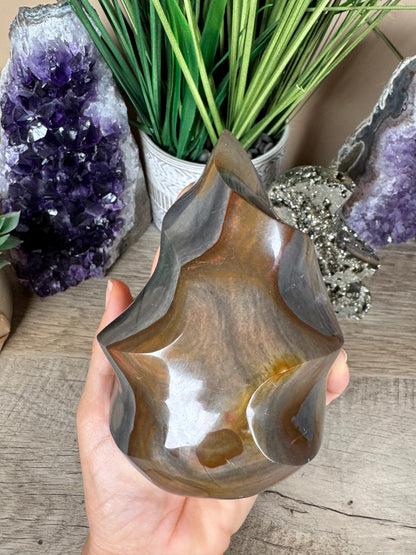 Polychrome Jasper Flame 4.82in