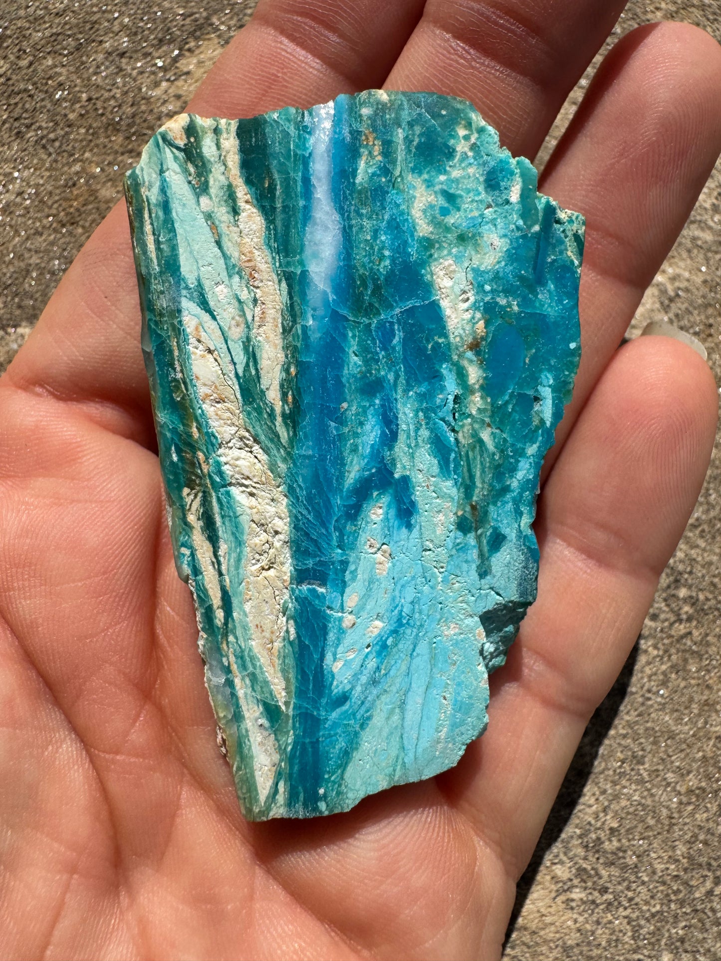 Peruvian Blue Opalina Slab 31g