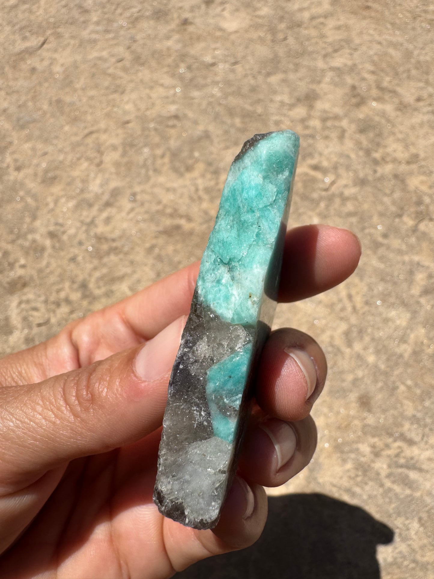 Amazonite Polished Slab 44g
