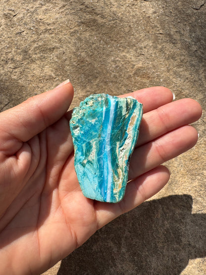Peruvian Blue Opalina Slab 31g