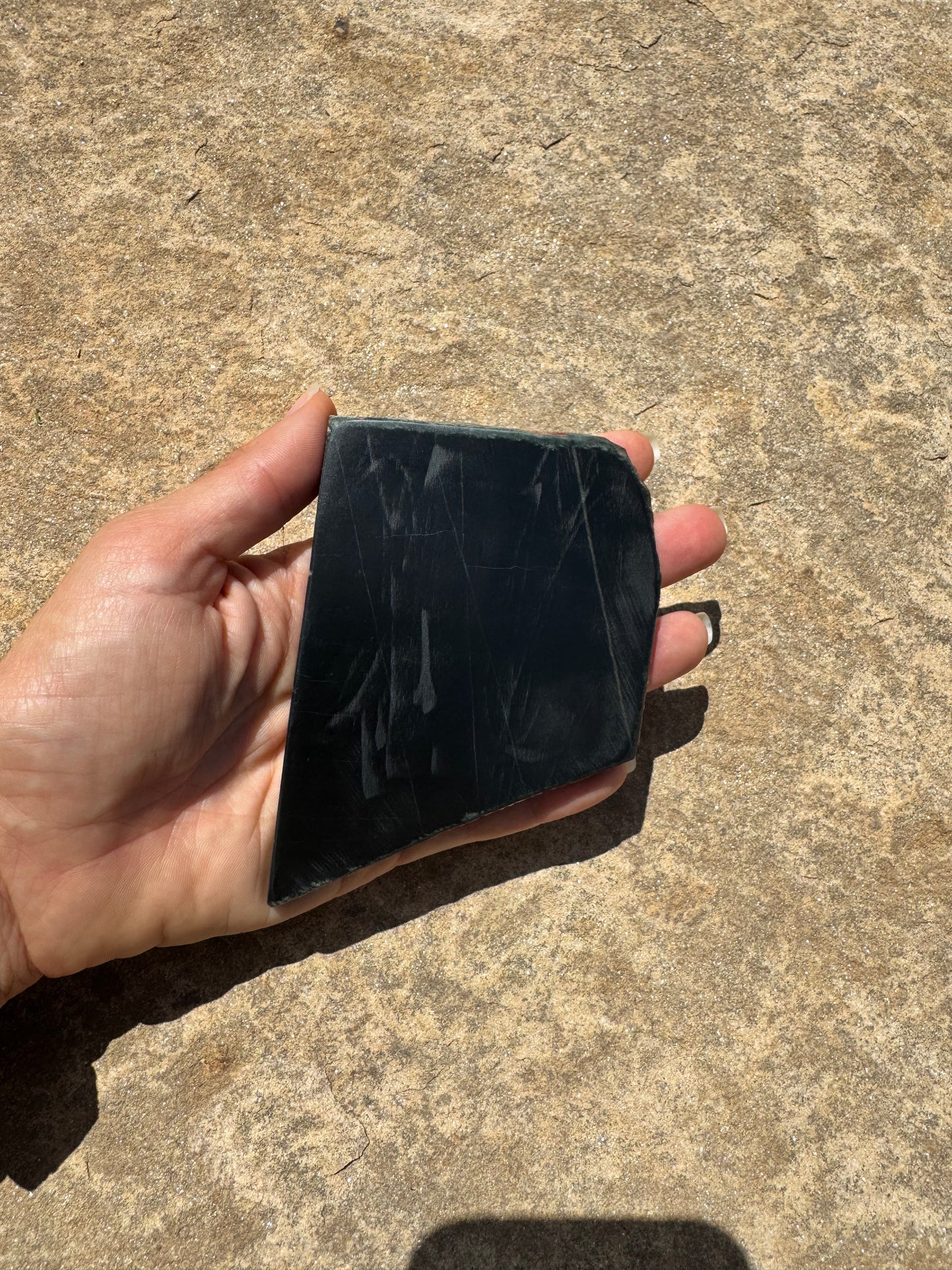 Australian Black Jade Slab 142g