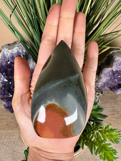Polychrome Desert Jasper Flame 3.5in