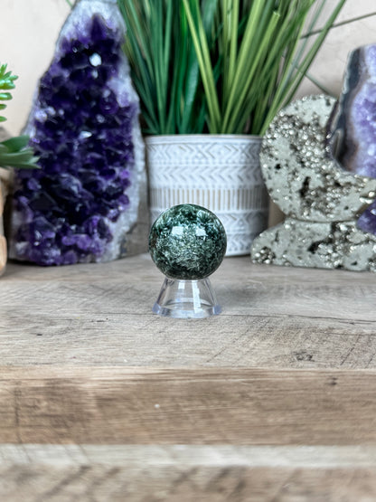 Seraphinite Sphere 36mm (1.41")