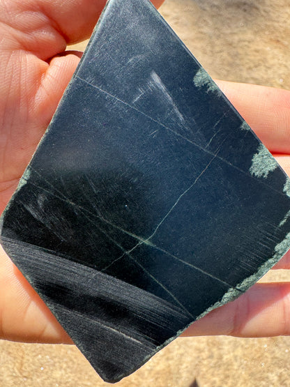 Australian Black Jade Slab 86g