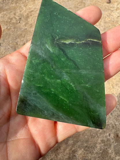 Canadian Nephrite Jade Slab 76g