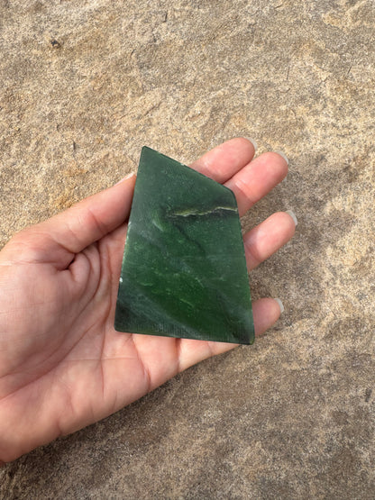 Canadian Nephrite Jade Slab 76g