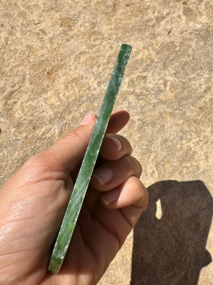 Canadian Nephrite Jade Slab 112g