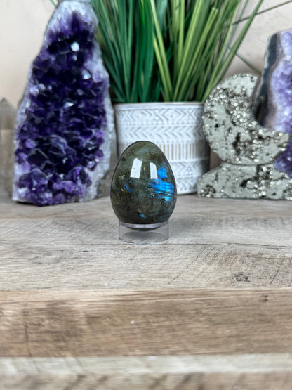 Labradorite Egg 2.2in