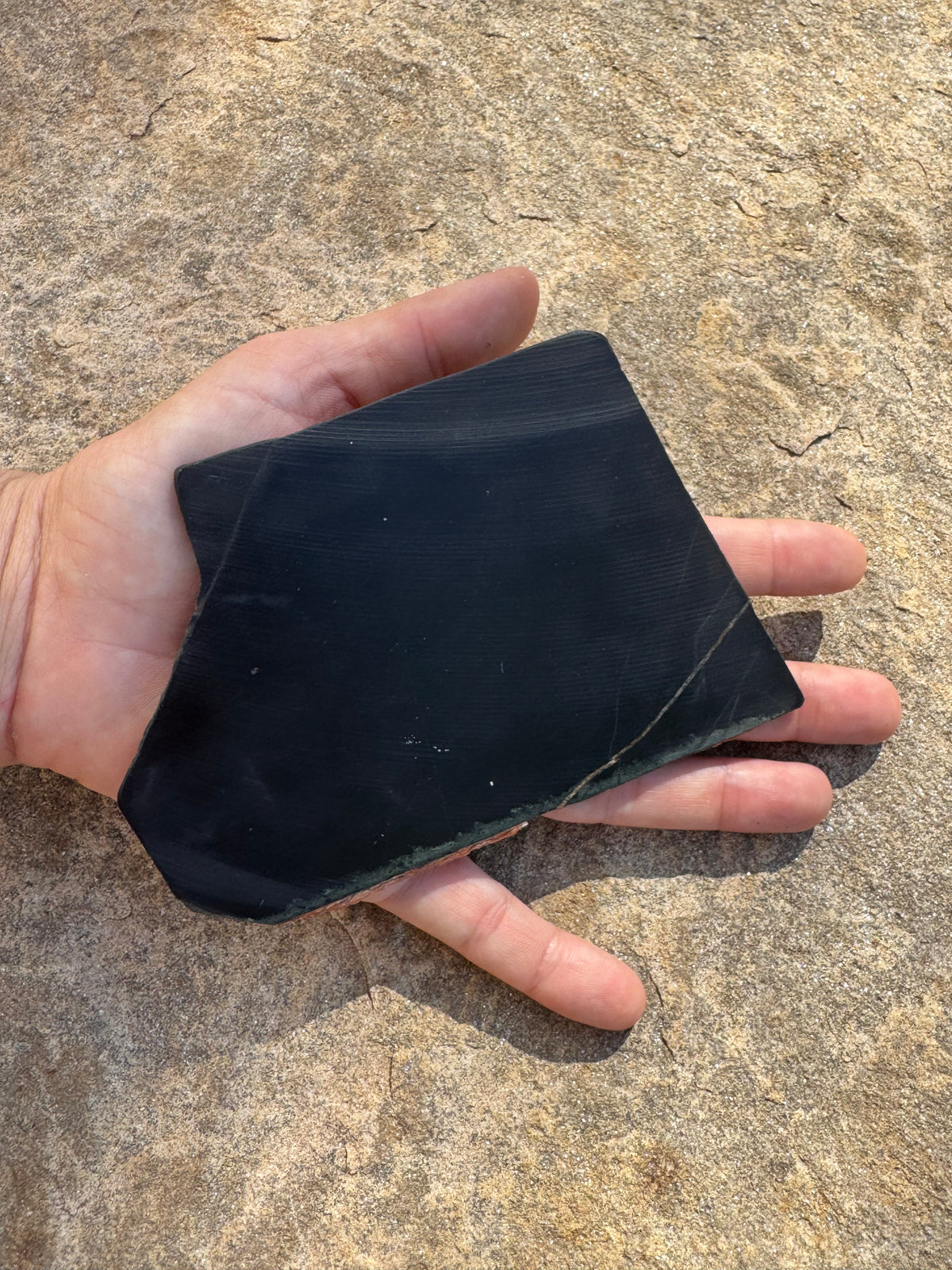 Australian Black Jade Slab 114g