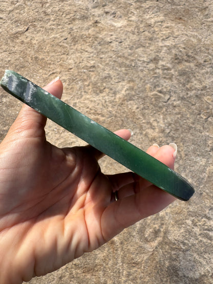 Canadian Nephrite Jade Slab 292g
