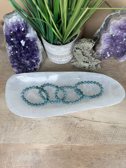 Large Freeform Selenite Bowl 11.5in