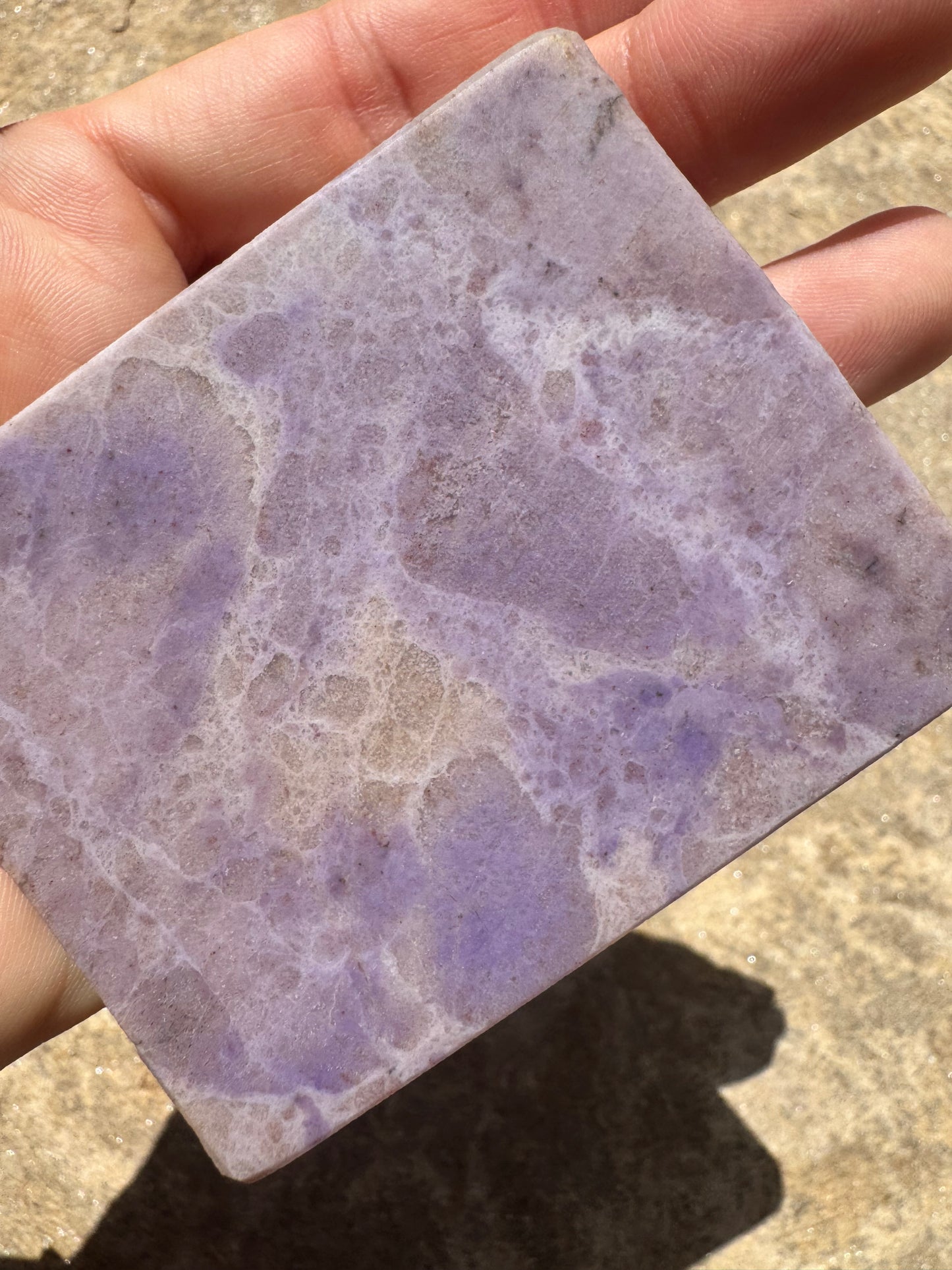 Turkish Purple Jade Slab 113g