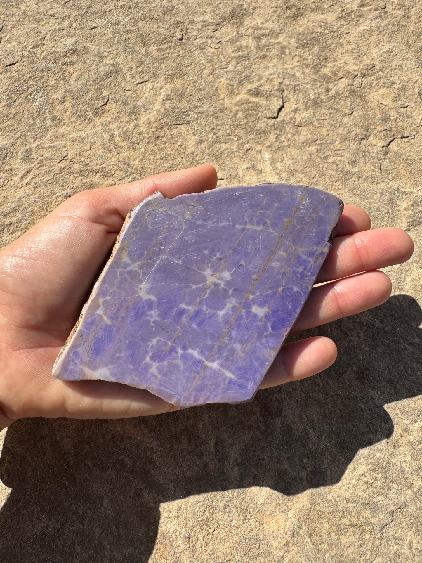 Turkish Purple Jade Slab 125g