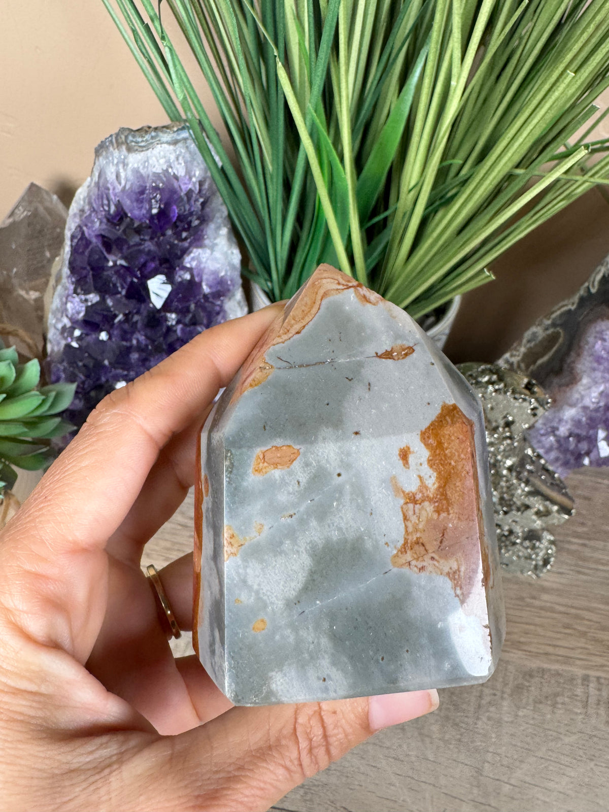 Polychrome Desert Jasper Point 81mm/3.19in