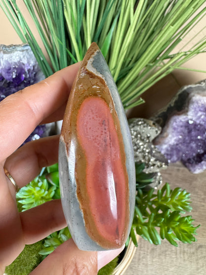 Polychrome Desert Jasper Flame 3.3in