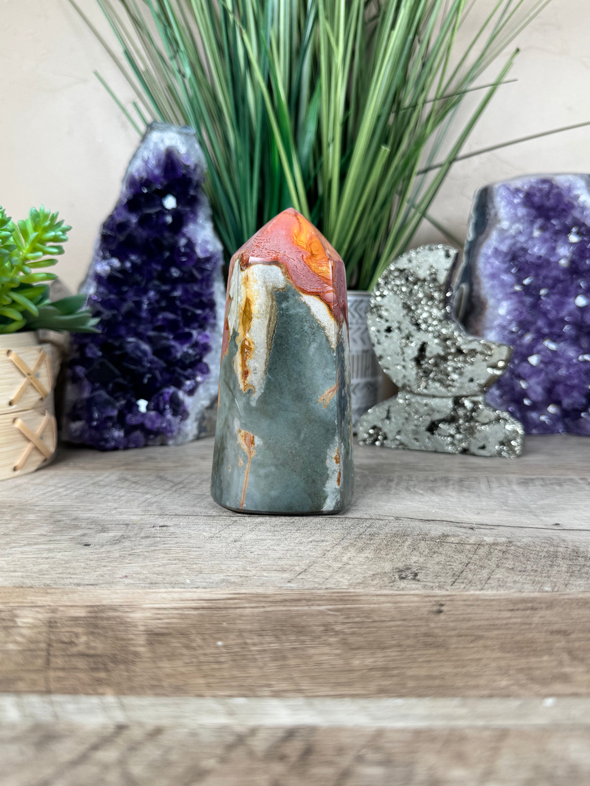 Polychrome Desert Jasper Point 115mm/4.5in