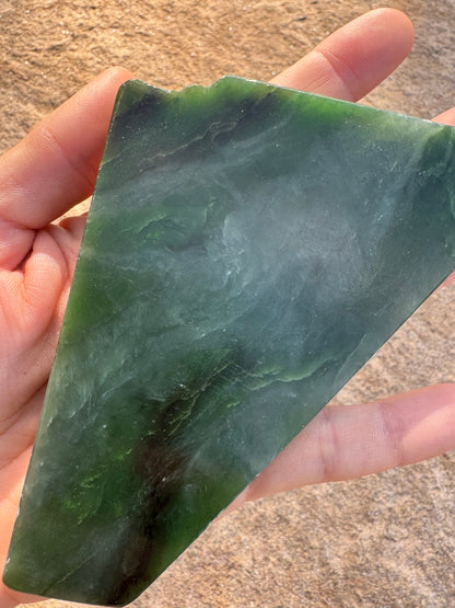 Canadian Nephrite Jade Slab 155g