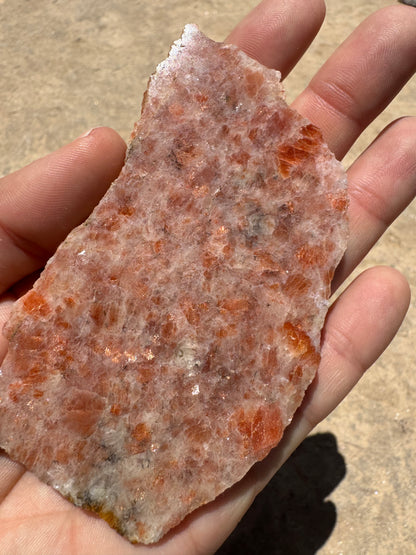 Sunstone Polished Slab 60g