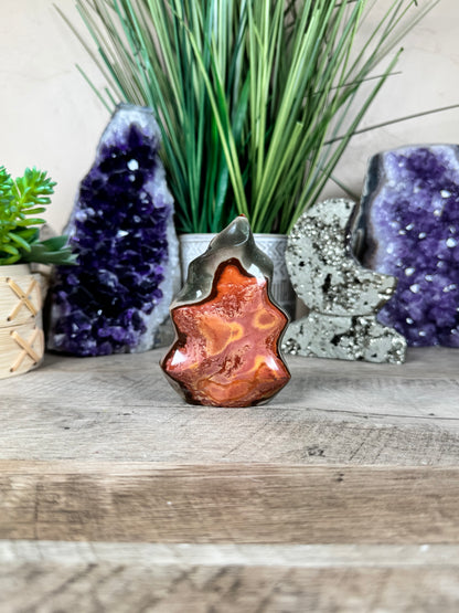 Polychrome Jasper Flame 3.64in