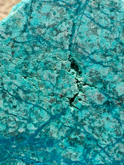 Blue River Chrysocolla Slab 138g